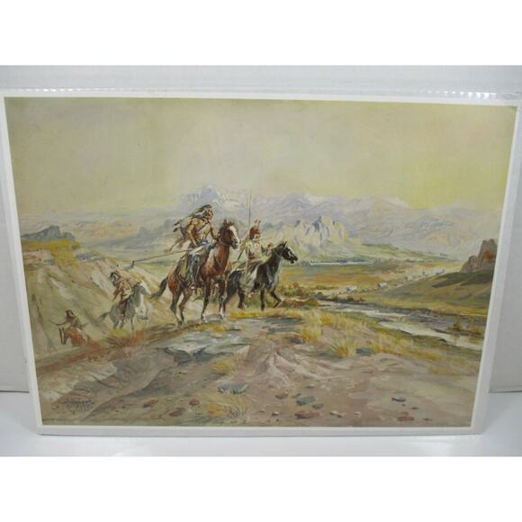 Charles M. Russell Intruders Print from Union 76 giveaway